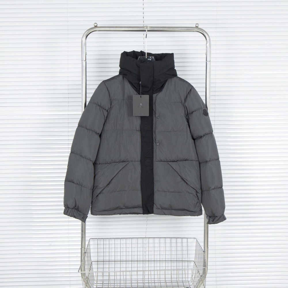 Moncler black warrior down jacket